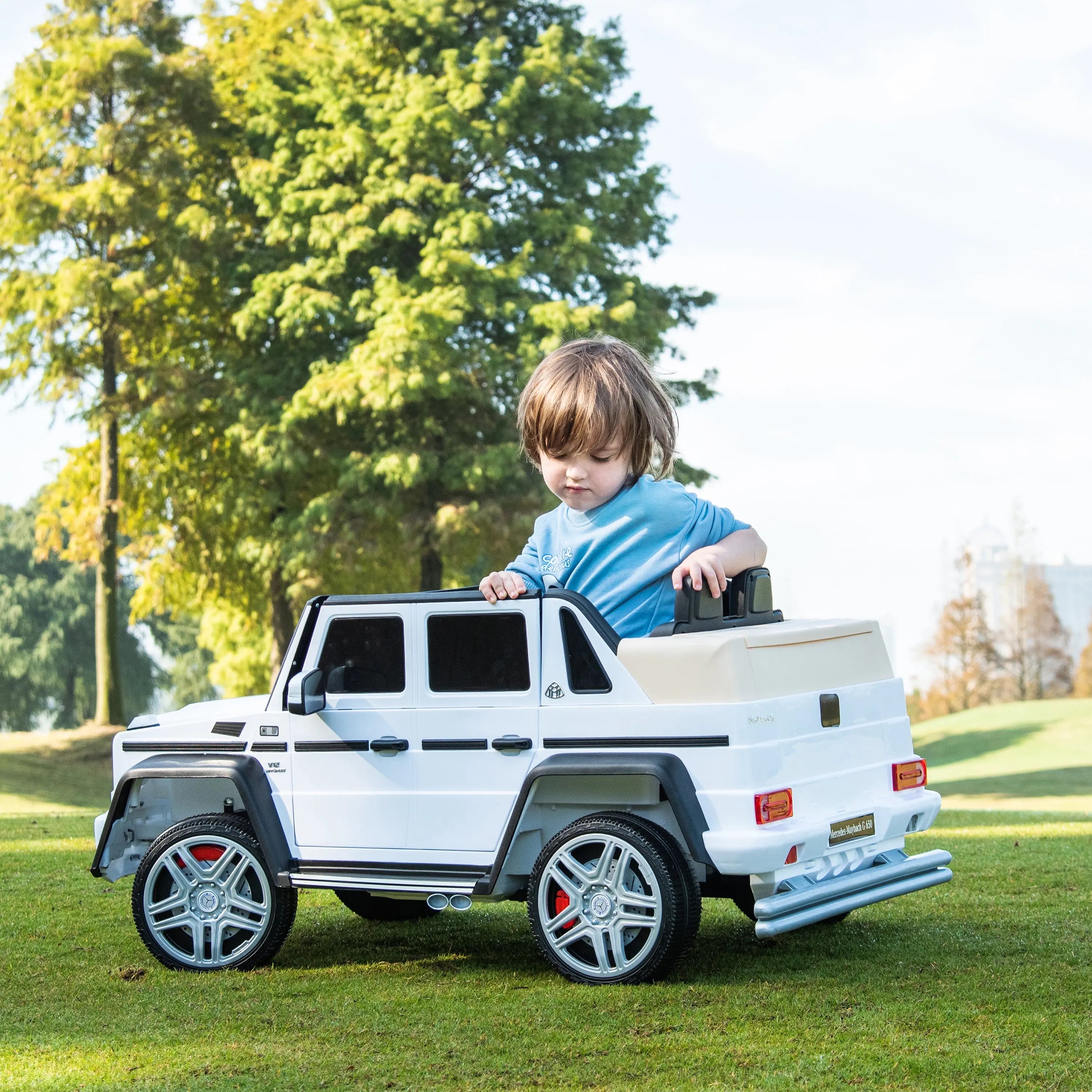 Photo of 12V Mercedes Maybach G650 Landaulet 1 Seater by Freddo Toys - Premium Ride On Cars for UTVs / Side by Sides