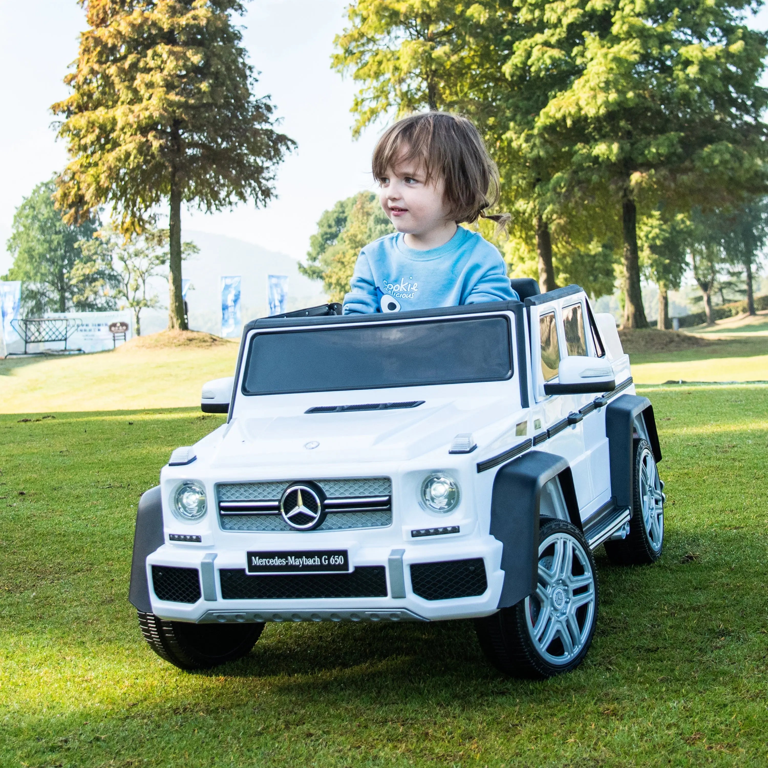 Photo of 12V Mercedes Maybach G650 Landaulet 1 Seater by Freddo Toys - Premium Ride On Cars for UTVs / Side by Sides