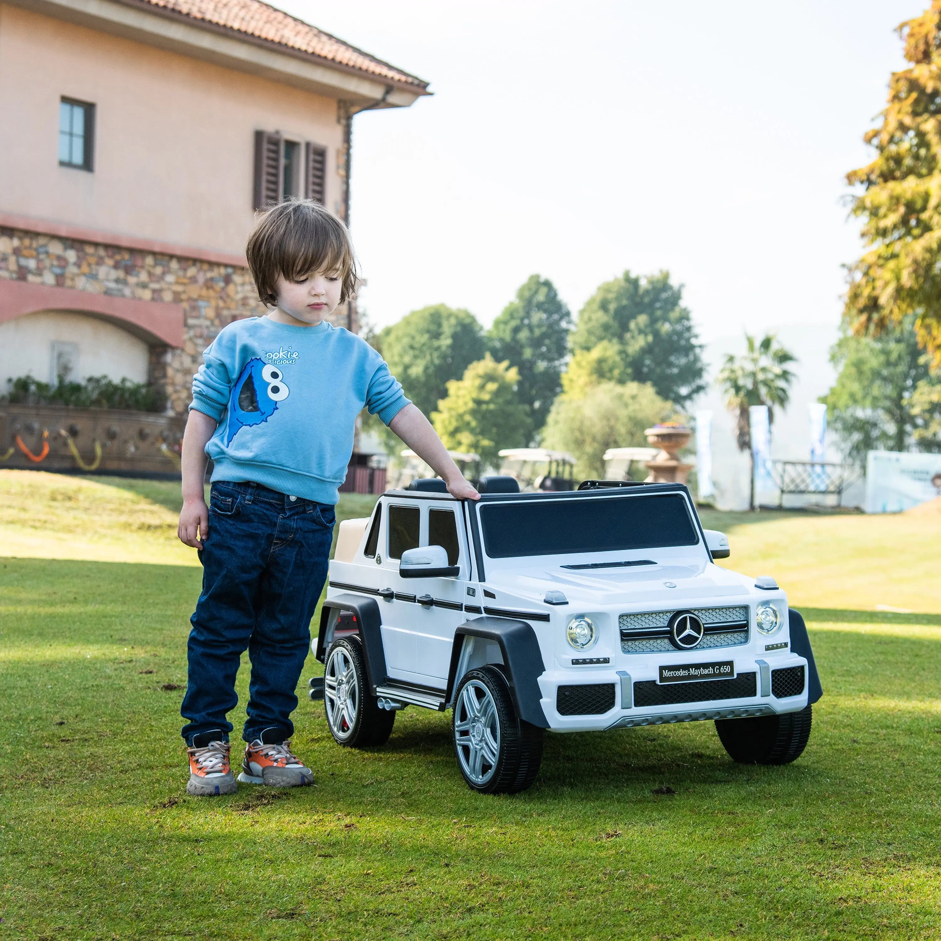Photo of 12V Mercedes Maybach G650 Landaulet 1 Seater by Freddo Toys - Premium Ride On Cars for UTVs / Side by Sides