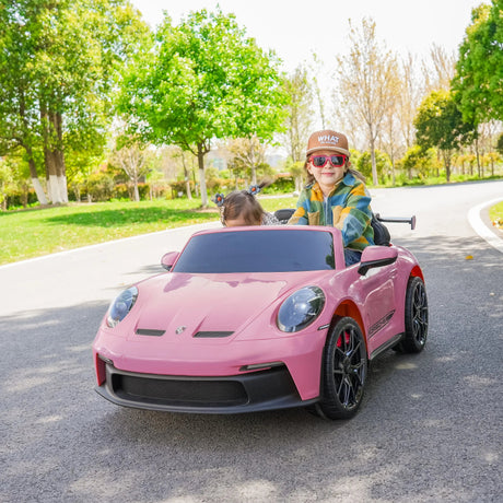 Photo of 24V Porsche 911 GT3 2 Seater - NEW Silent Motor by Freddo Toys - Premium Electric Kids Cars for UTVs / Side by Sides