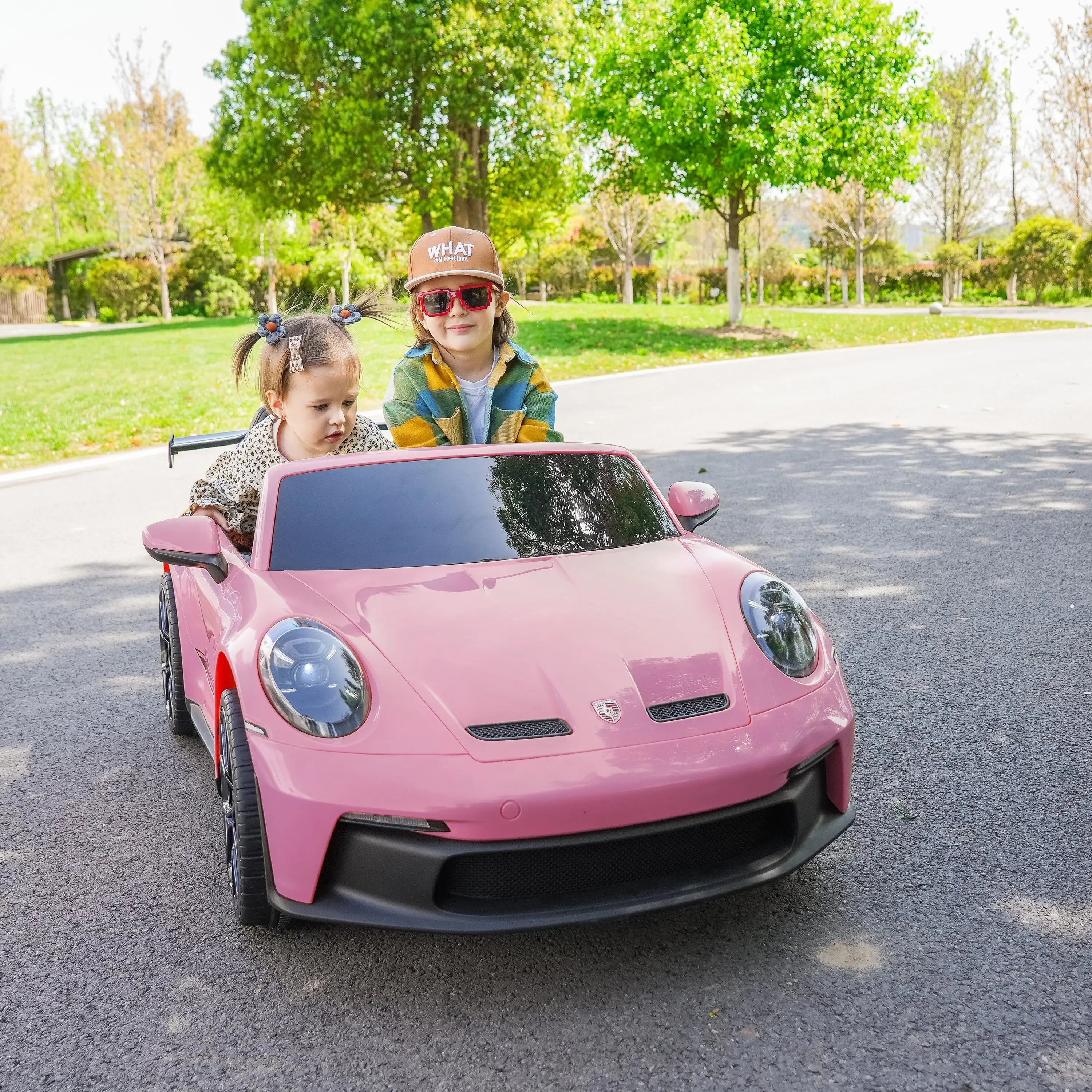 Photo of 24V Porsche 911 GT3 2 Seater - NEW Silent Motor by Freddo Toys - Premium Electric Kids Cars for UTVs / Side by Sides