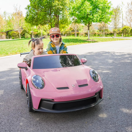 Photo of 24V Porsche 911 GT3 2 Seater - NEW Silent Motor by Freddo Toys - Premium Electric Kids Cars for UTVs / Side by Sides