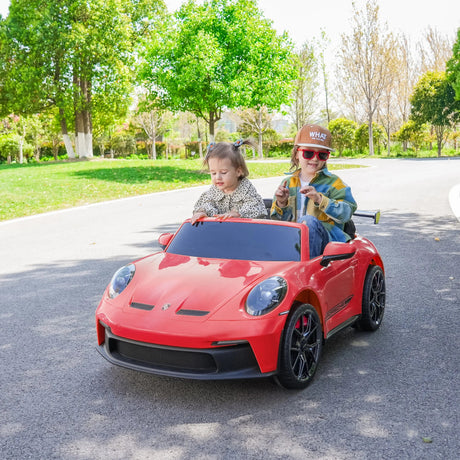 Photo of 24V Porsche 911 GT3 2 Seater - NEW Silent Motor by Freddo Toys - Premium Electric Kids Cars for UTVs / Side by Sides