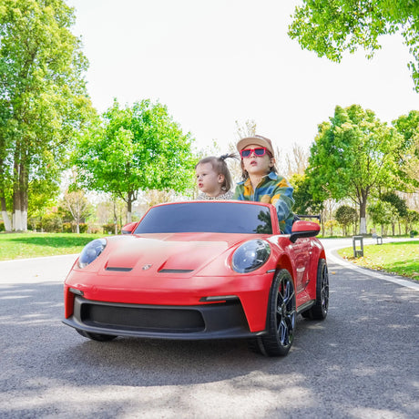 Photo of 24V Porsche 911 GT3 2 Seater - NEW Silent Motor by Freddo Toys - Premium Electric Kids Cars for UTVs / Side by Sides