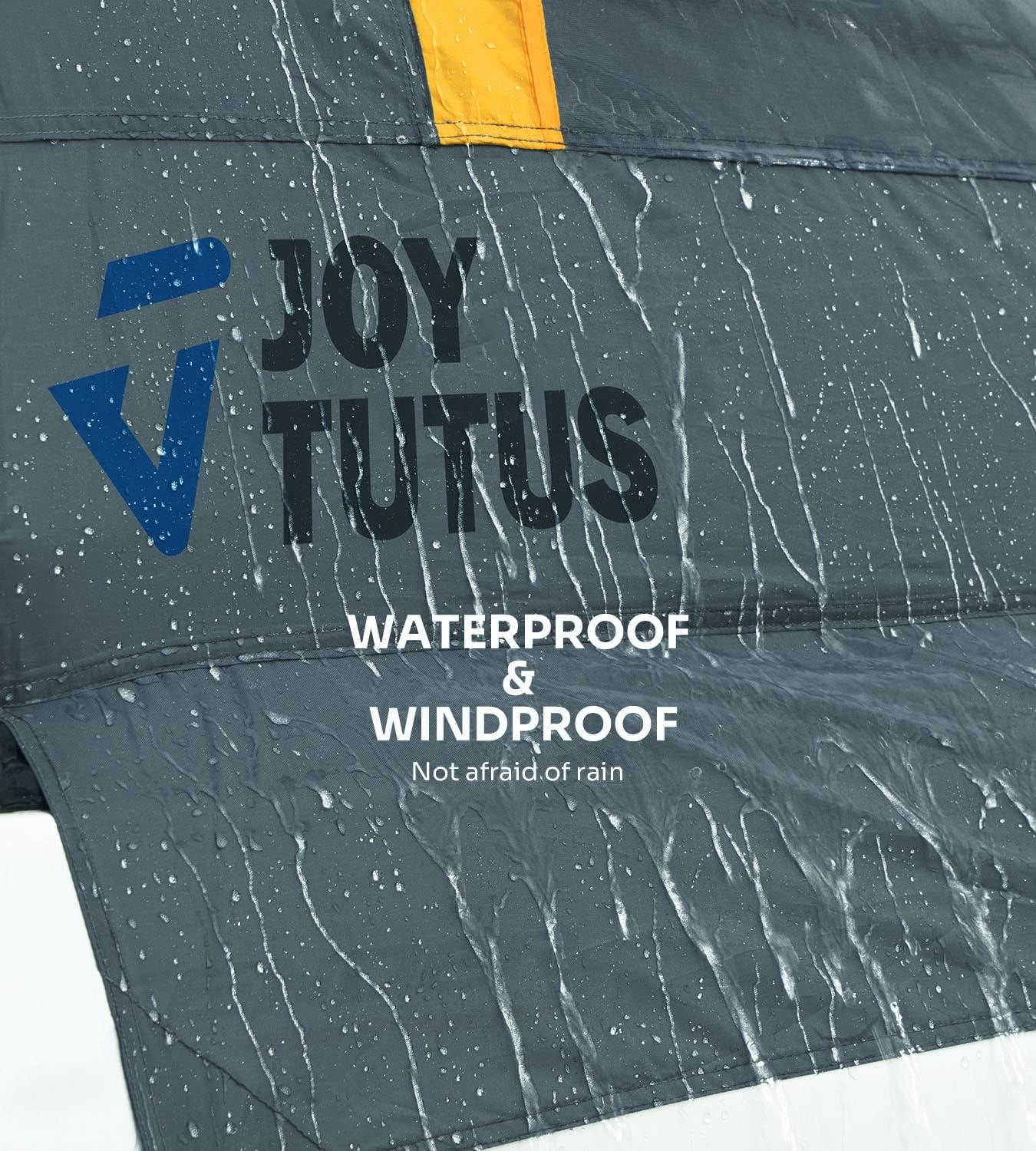 Photo of Kemimoto JOYTUTUS Pickup Truck Tent 2.0, 5.5'-6' Camping Preferred - Orange by Kemimoto - Premium for UTVs / Side by Sides