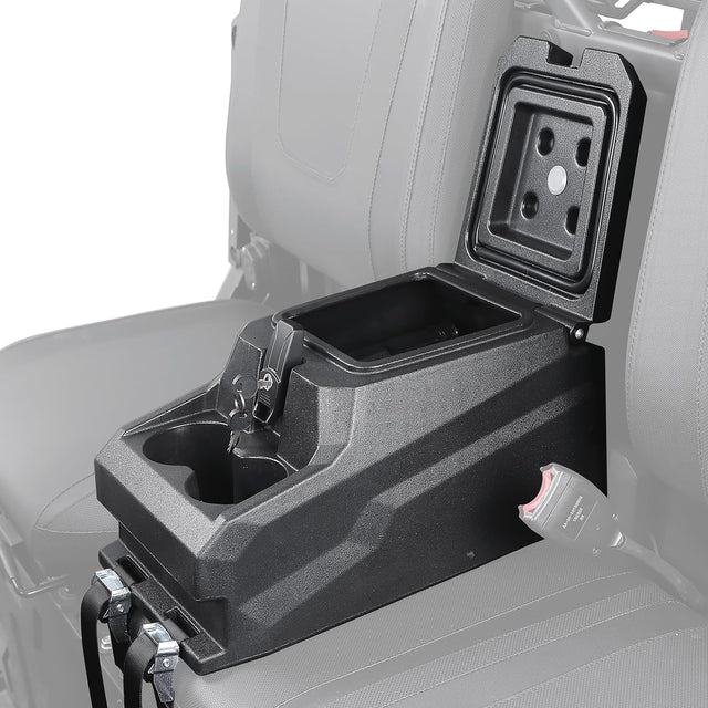 Photo of UTV Bench Seat Center Console Box for CFMOTO UFORCE 1000/1000XL 2019-2025 by Kemimoto - Premium for UTVs / Side by Sides