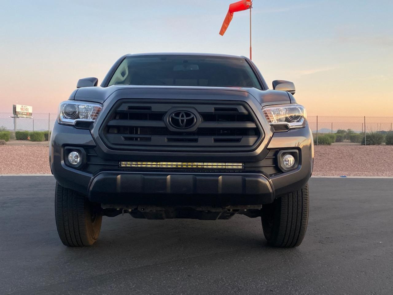 Photo of 2016-2023 Toyota Tacoma Bumper Light Bar Kit by Vision X Off-Road - Premium Vehicle Specific Kit for UTVs / Side by Sides