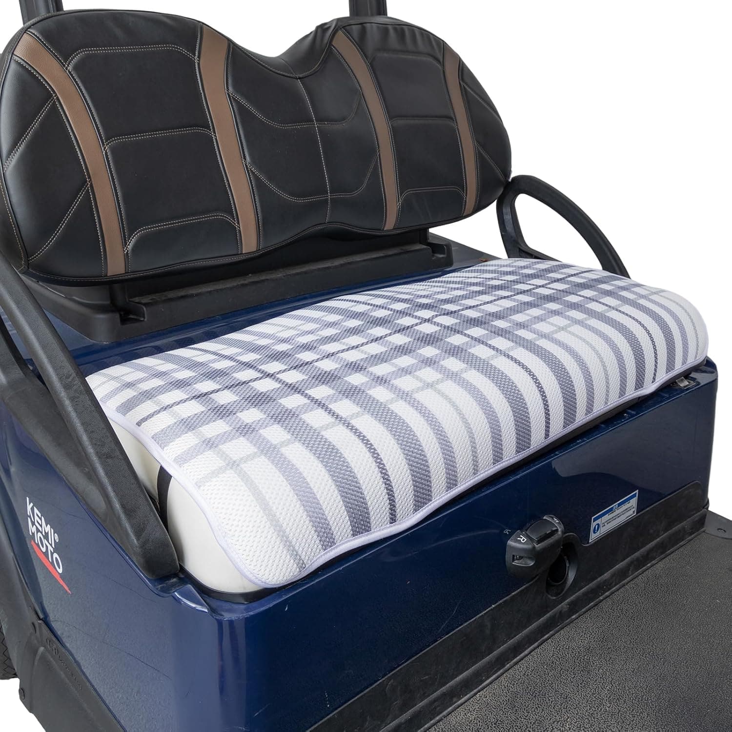 Photo of Golf Cart Seat Towel Blanket Covers for EZGO, Club Car (2-Seat) by Kemimoto - Premium for UTVs / Side by Sides