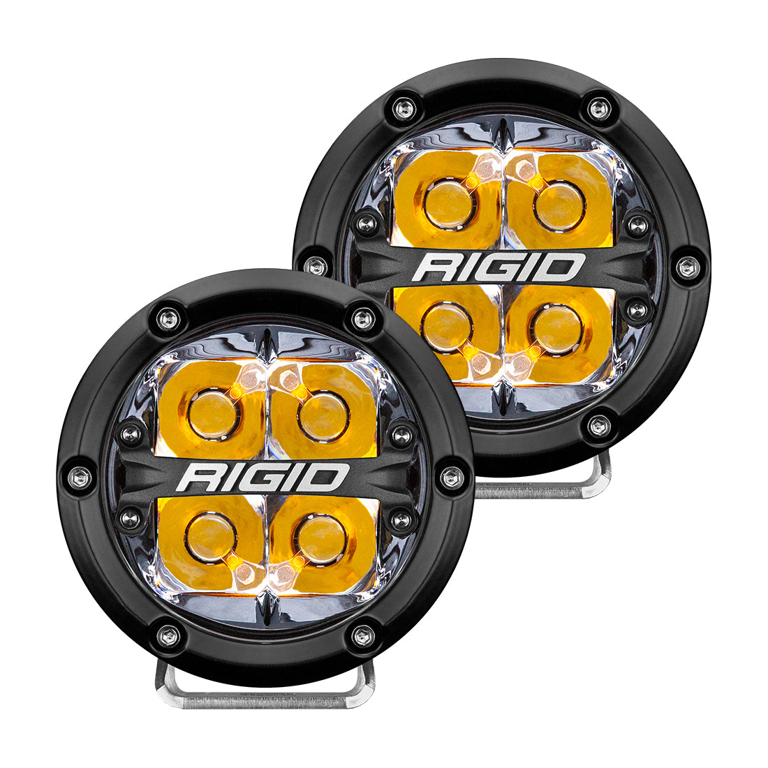 Photo of 360-SERIES 4" SPOT AMBER BACK LIGHT by RIGID - Premium Illumination for UTVs / Side by Sides