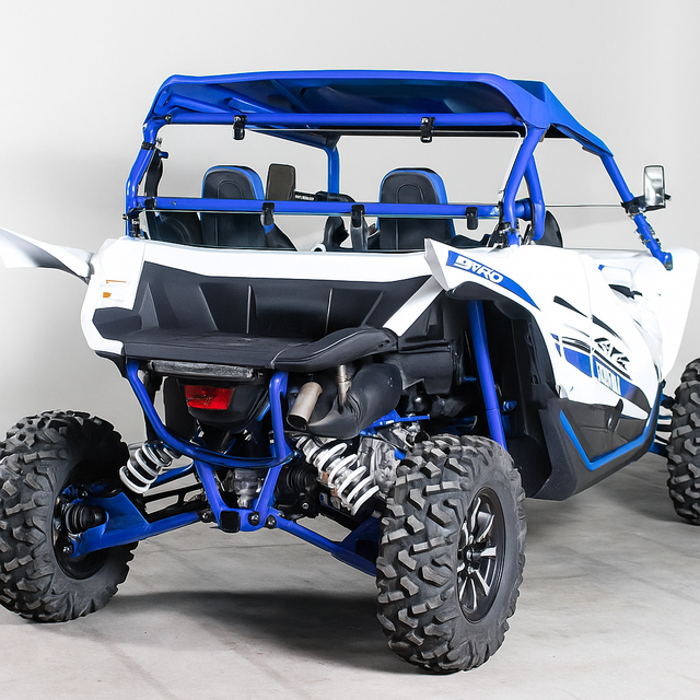 Photo of TK00958 2016-2018 YAMAHA YXZ REAR UTV WINDSHIELD - STANDARD 3/16" by TerraRider UTV Windshields & Accessories - Premium for UTVs / Side by Sides