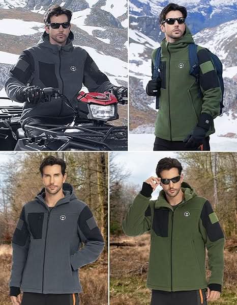 Photo of Heated Jacket with 12V 20000mAh Battery Pack by Kemimoto - Premium for UTVs / Side by Sides
