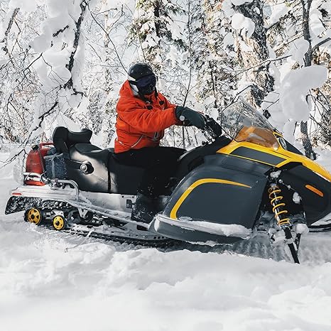 Photo of Snowmobile Ice Scratcher Kit by Kemimoto - Premium for UTVs / Side by Sides