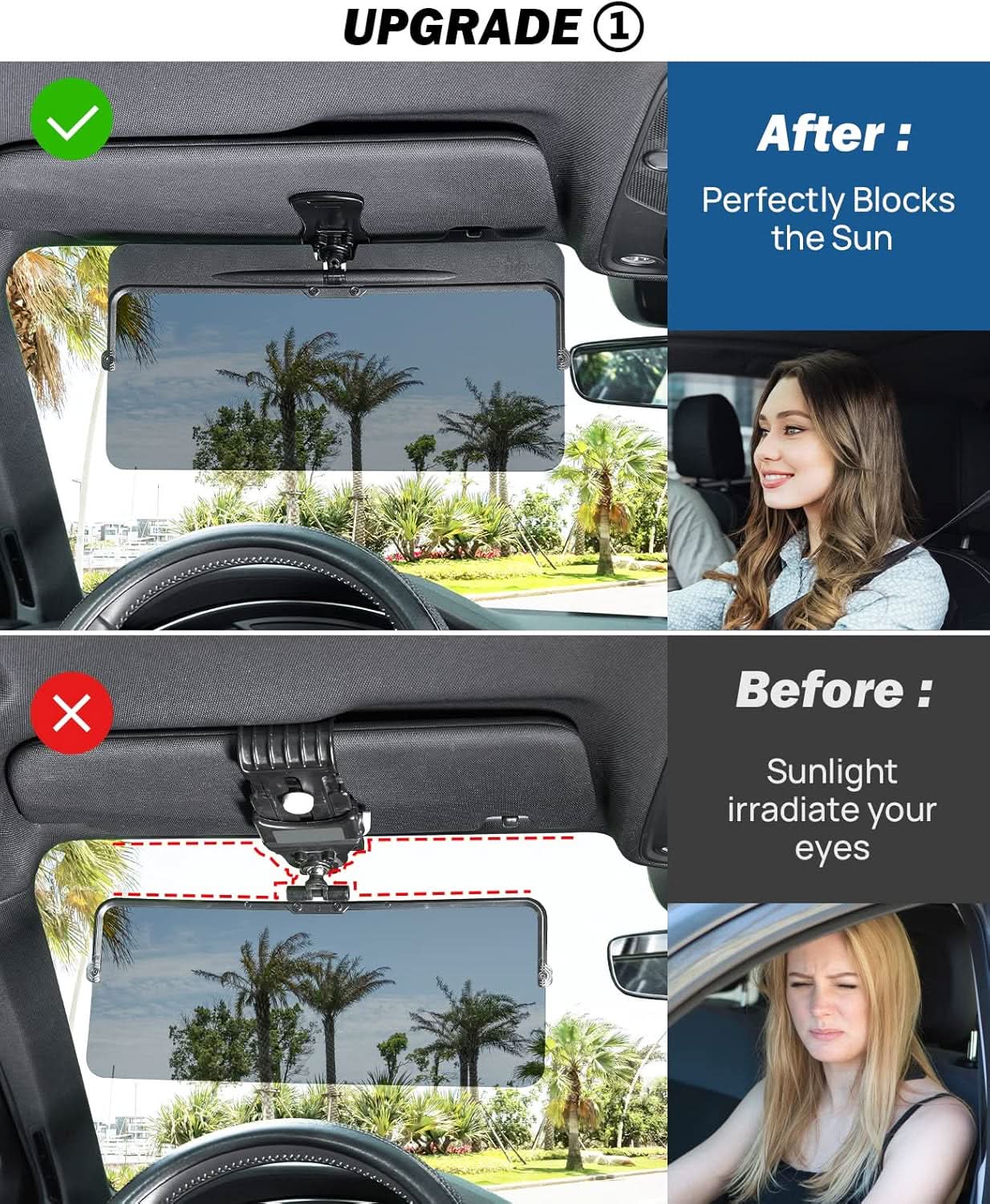 Photo of Kemimoto JOYTUTUS Sun Visor for Car by Kemimoto - Premium for UTVs / Side by Sides