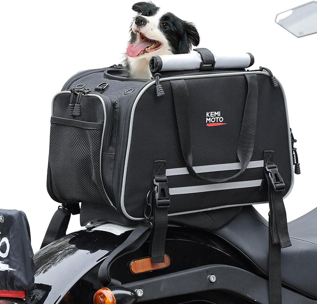 Photo of Pet Carrier for Motorcycle by Kemimoto - Premium for UTVs / Side by Sides