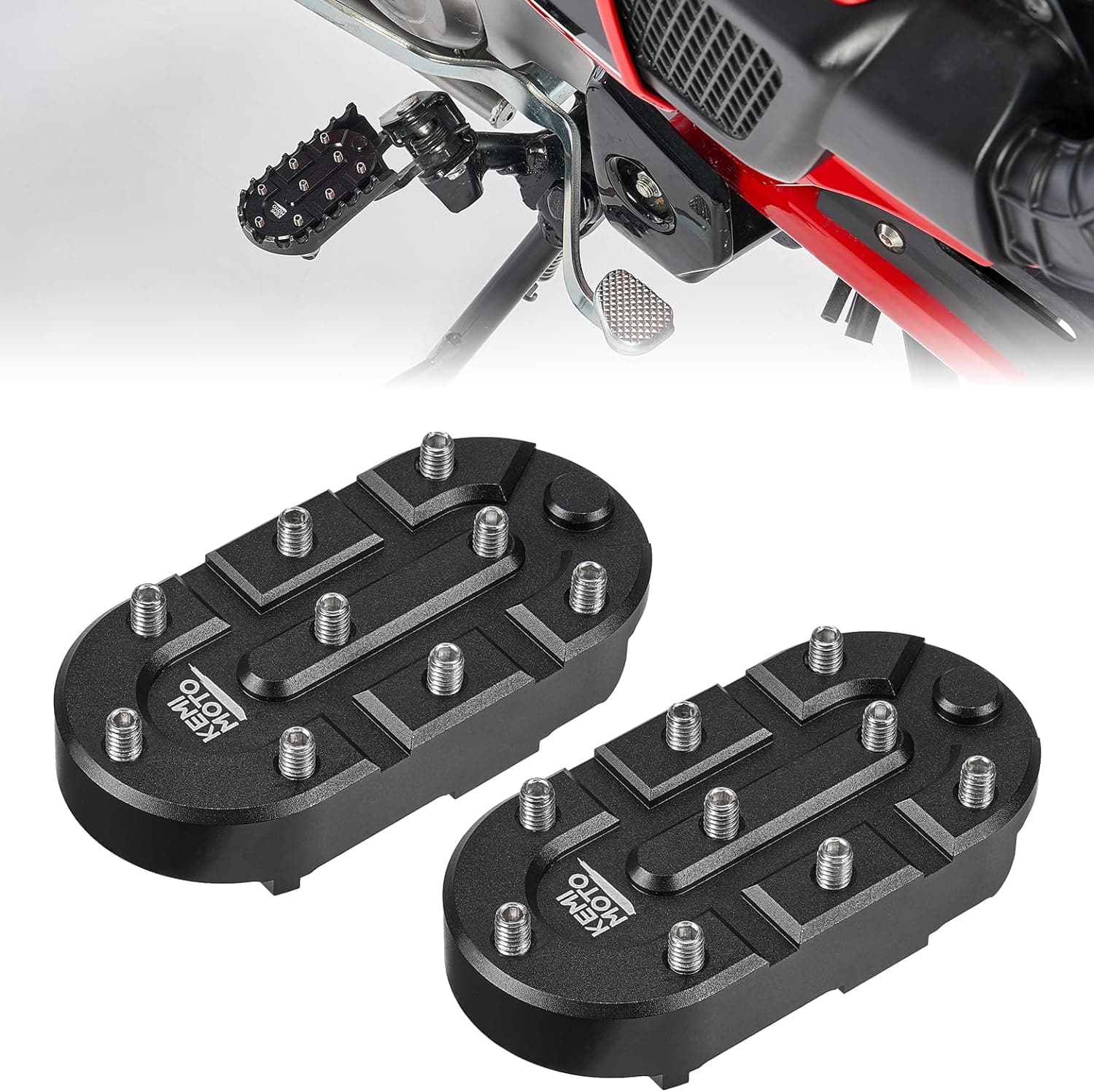 Photo of Kemimoto Foot Pegs for CT125 Trail 125 2021-2024 by Kemimoto - Premium for UTVs / Side by Sides
