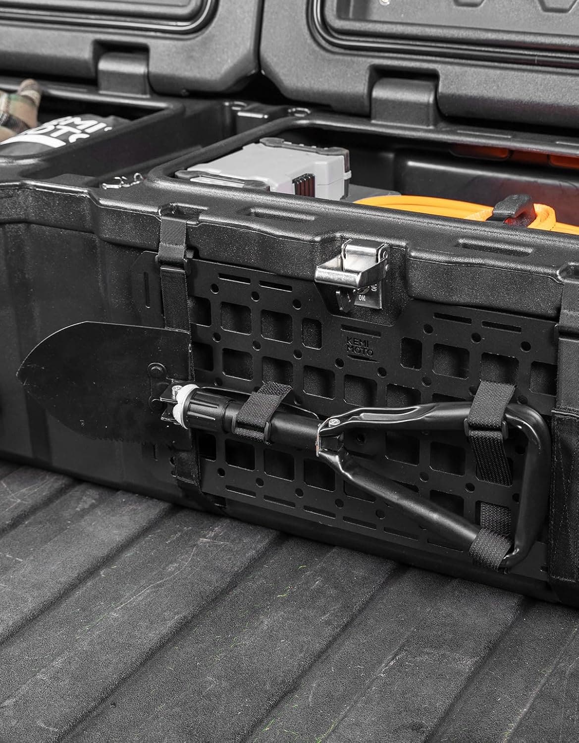 Photo of UTV Bed Box 29GAL for Polaris Ranger 1000 / XP 1000 / CREW 2018-2024 by Kemimoto - Premium for UTVs / Side by Sides