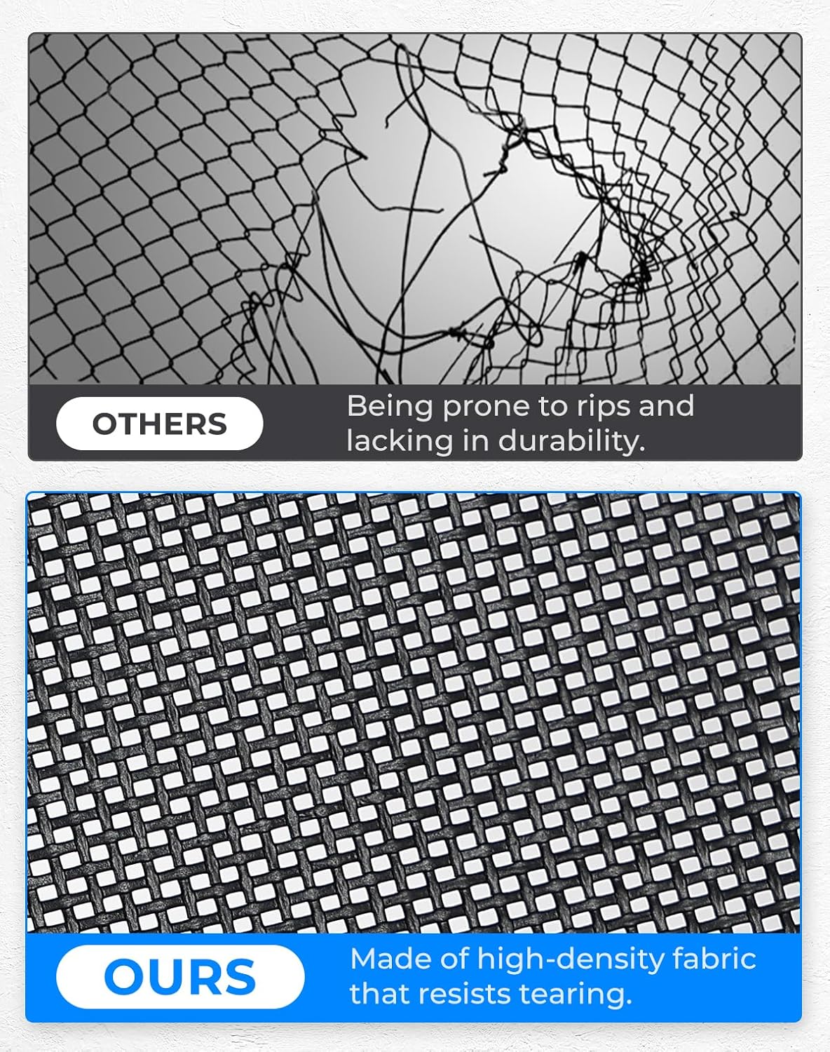 Photo of UTV Sunshade Soft Rear Window Net for Polaris Ranger 1000 XP/CREW 2017-2025 by Kemimoto - Premium for UTVs / Side by Sides