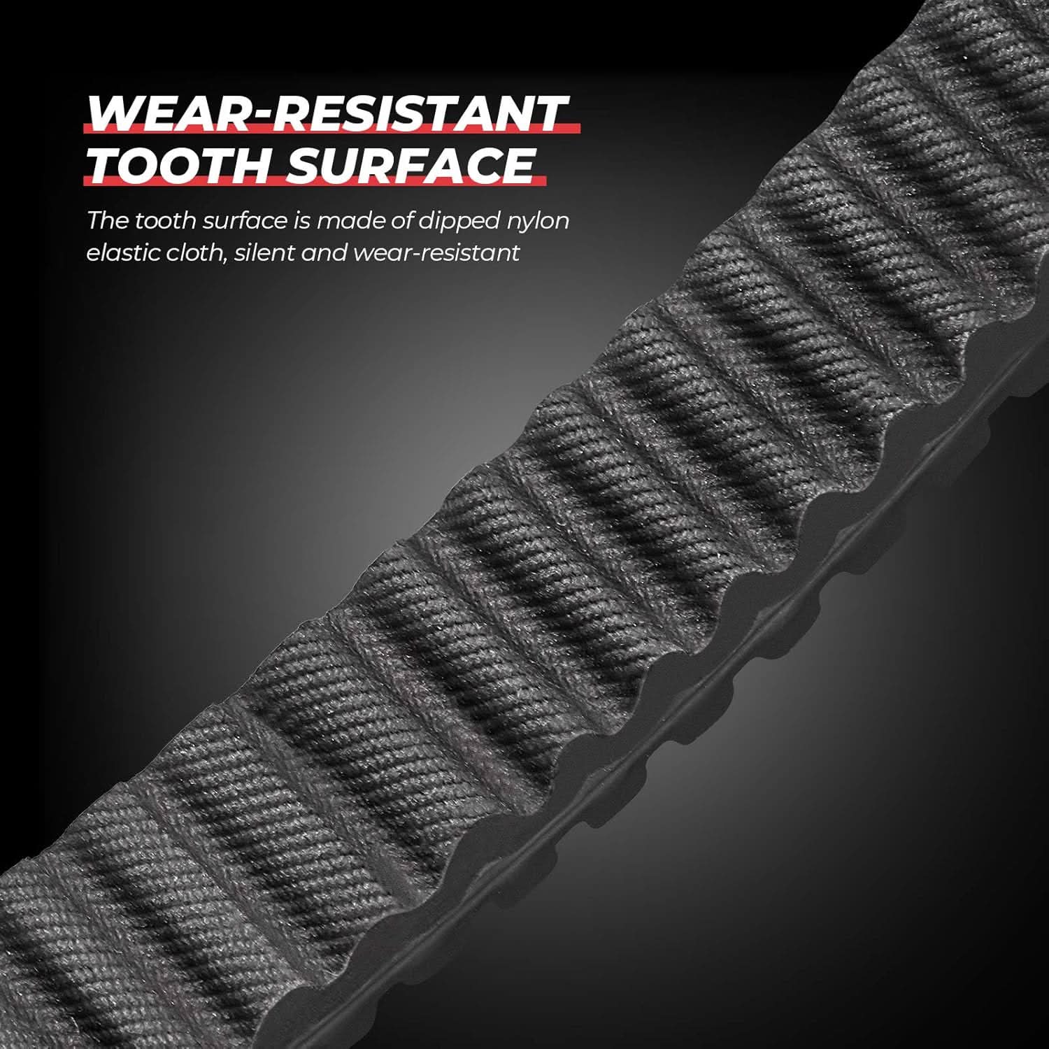 Photo of Kemimoto Heavy-Duty Carbon Drive Belt for Polaris Sportsman 400/500, Ranger XP 875cc, Scrambler by Kemimoto - Premium for UTVs / Side by Sides