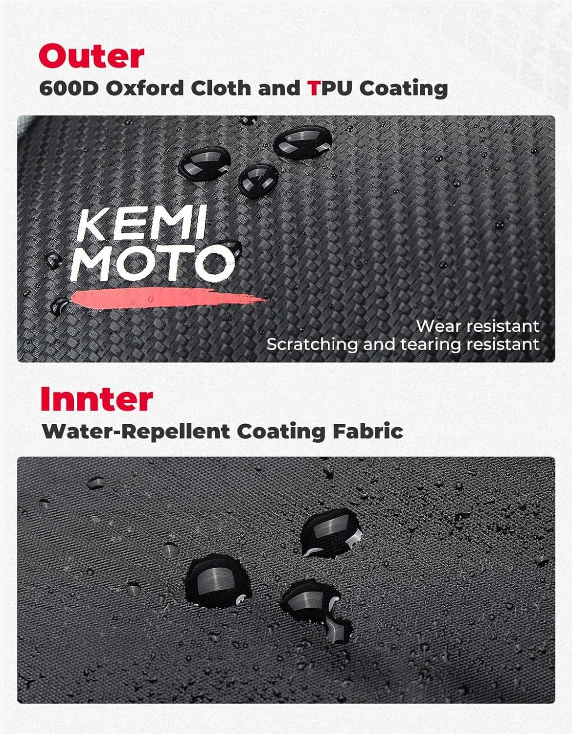 Photo of UTV Storage Bags Side Tool Bags for Polaris RZR XP 1000/4 2024-2025 by Kemimoto - Premium for UTVs / Side by Sides