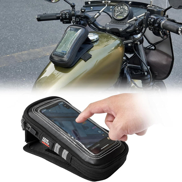 Photo of Motorcycle Universal Phone Bag by Kemimoto - Premium for UTVs / Side by Sides