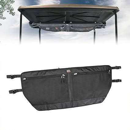 Photo of Golf Cart Overhead Storage Bag for 2-Passenger EZGO TXT 1993-2013 by Kemimoto - Premium for UTVs / Side by Sides