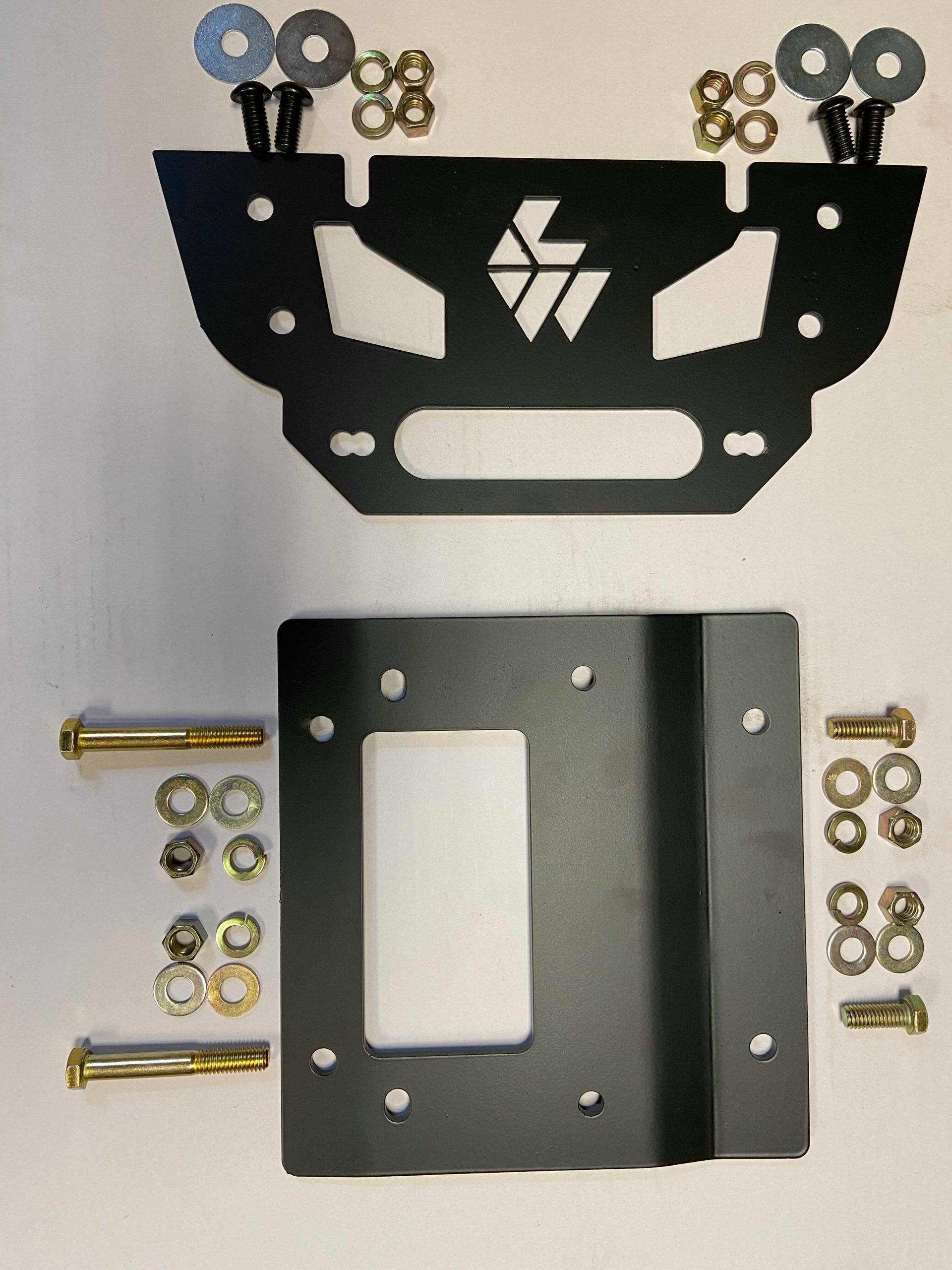 Photo of Kawasaki Winch Mount by L&W Fab - Premium Accessories for UTVs / Side by Sides