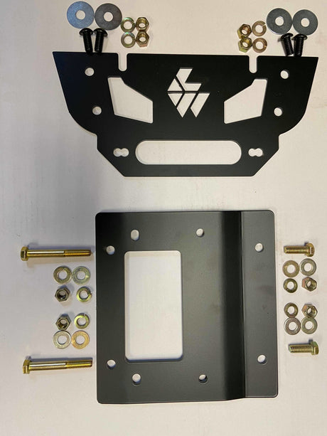 Photo of Kawasaki Winch Mount by L&W Fab - Premium Accessories for UTVs / Side by Sides