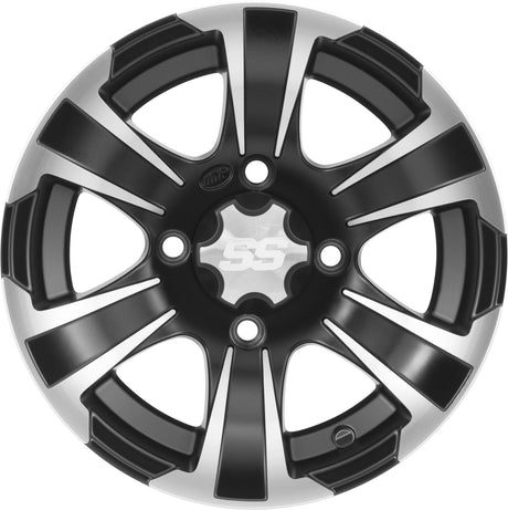 Photo of SS312 BLACK 12X7 4/137 5+2 by ITP - Premium Wheels for UTVs / Side by Sides