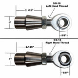 Panhard Bar Fab Kit -  5/8 Chromoly Heim - 1.25 OD Tubing