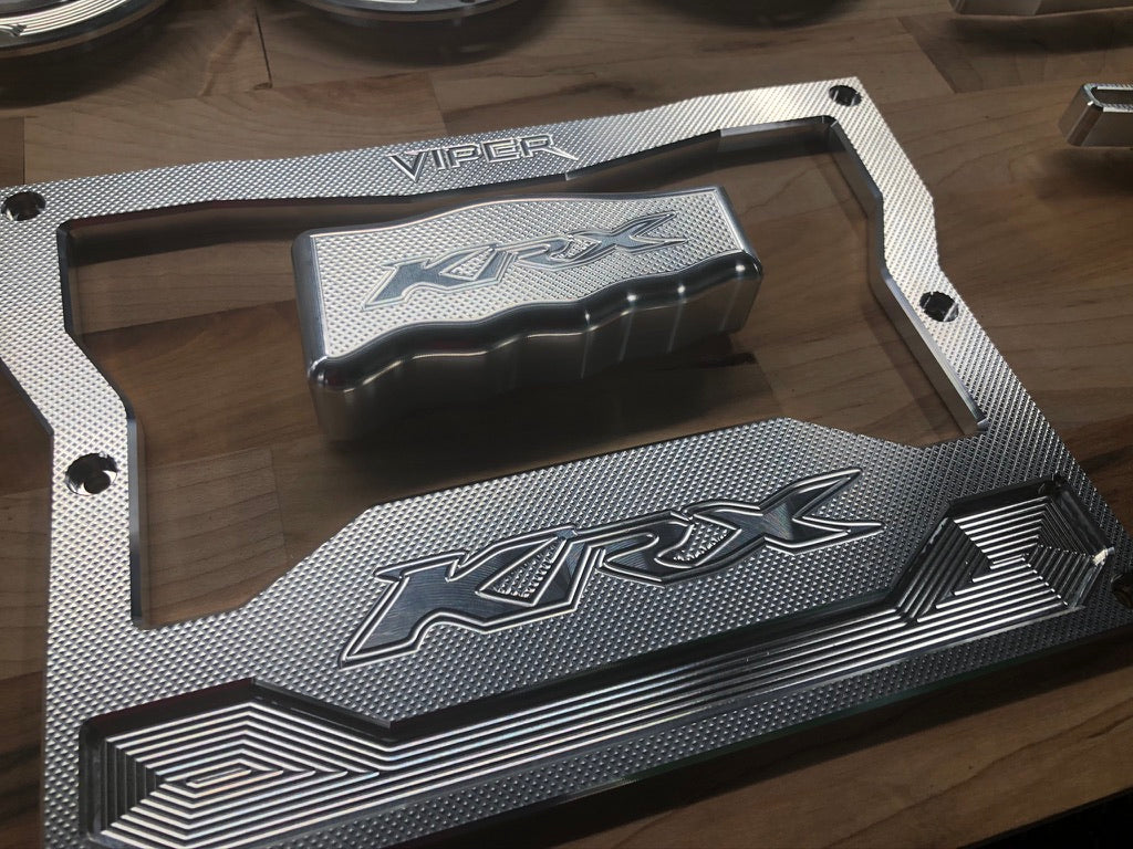Photo of KRX 1000 Billet Dash Bezel (Standard) by Viper Machine - Premium for UTVs / Side by Sides