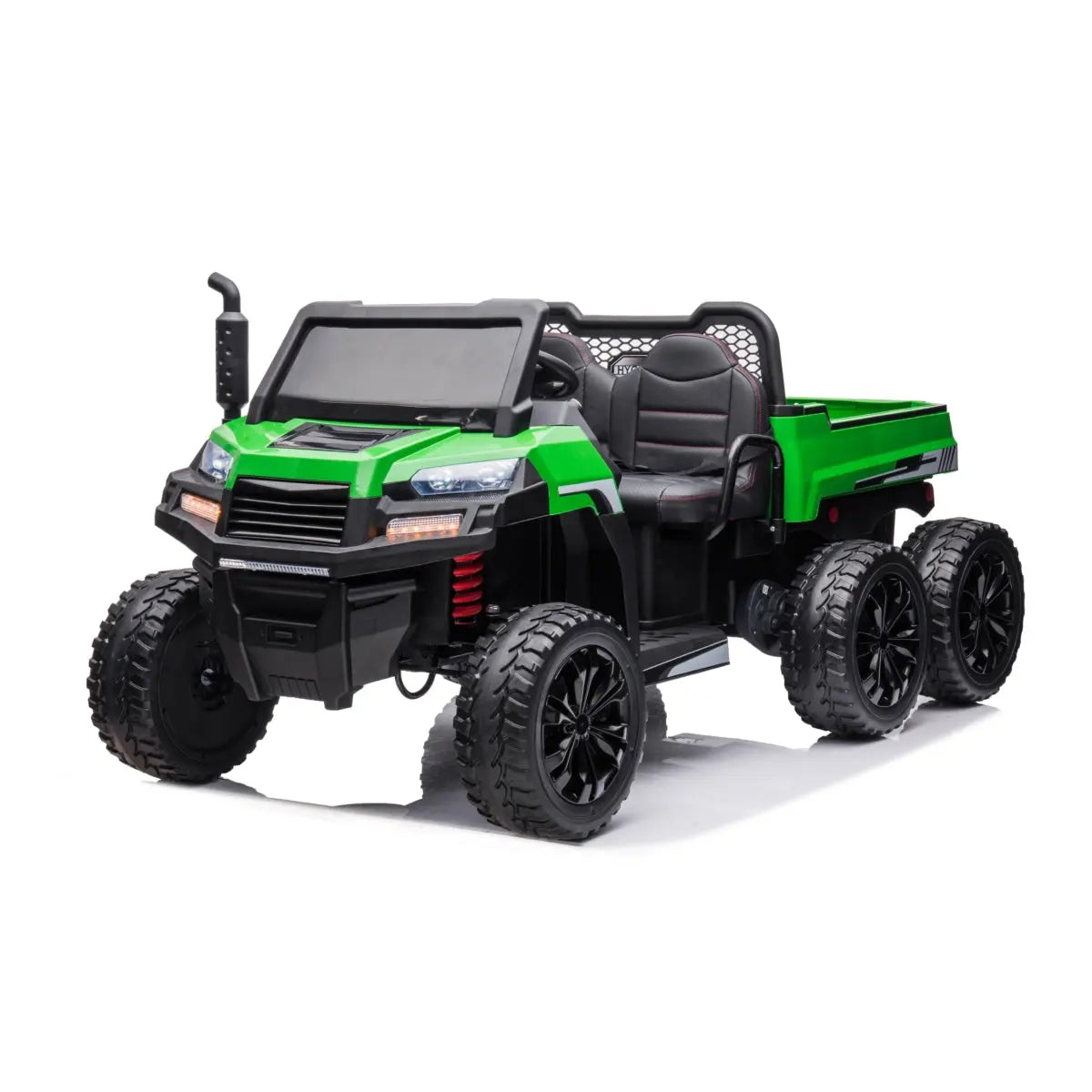 Photo of 24V 6 Wheeler Freddo Tractor Trailer 2 Seater Ride-on with Dump Cart and Parental Remote by Freddo Toys - Premium Electric Kids Cars for UTVs / Side by Sides