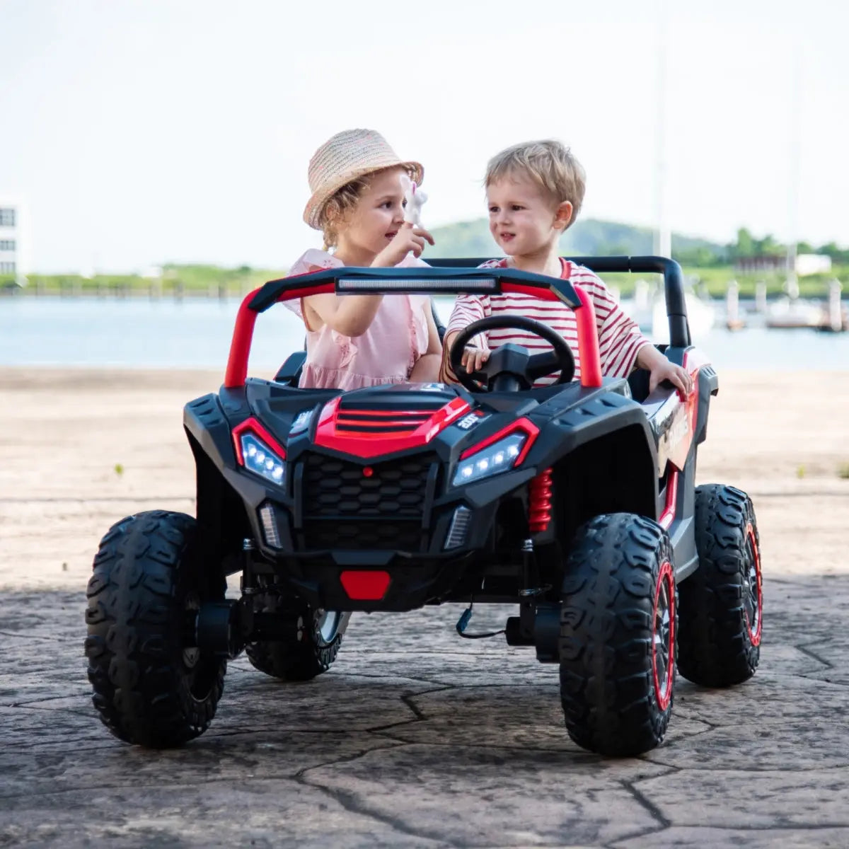 Photo of 24V 4x4 Freddo Dune Buggy Buccaneer 2 Seater Ride-on by Freddo Toys - Premium Electric Kids Cars for UTVs / Side by Sides
