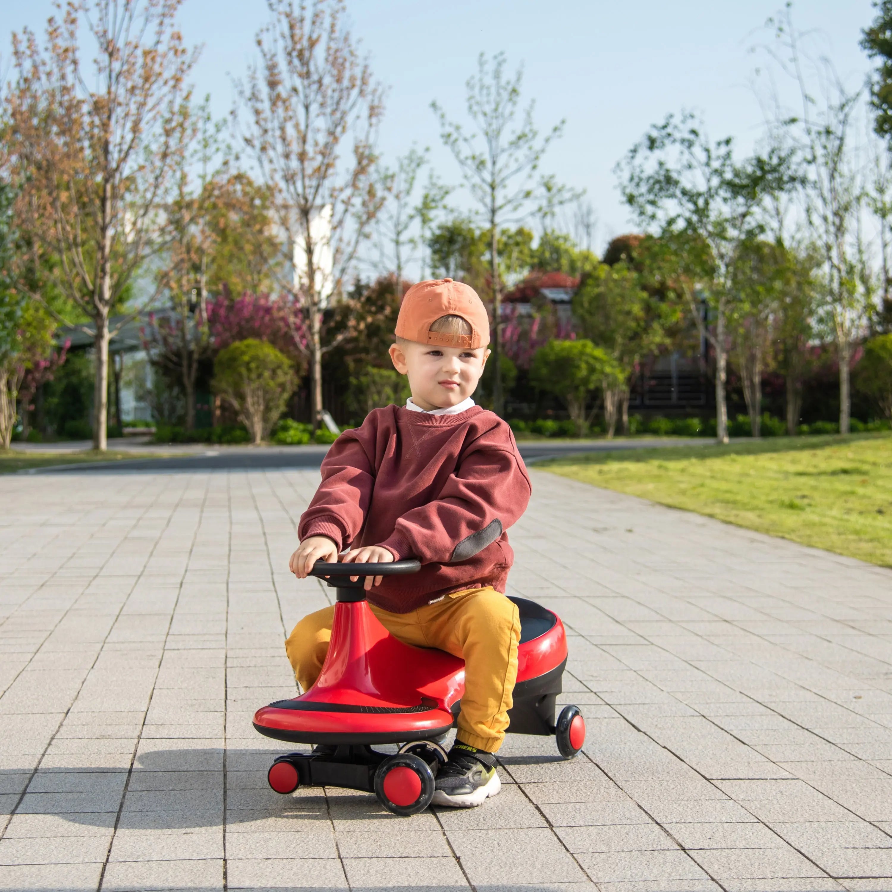 Photo of Freddo Toys Swing Car with Flashing Wheels by Freddo Toys - Premium Toys for UTVs / Side by Sides