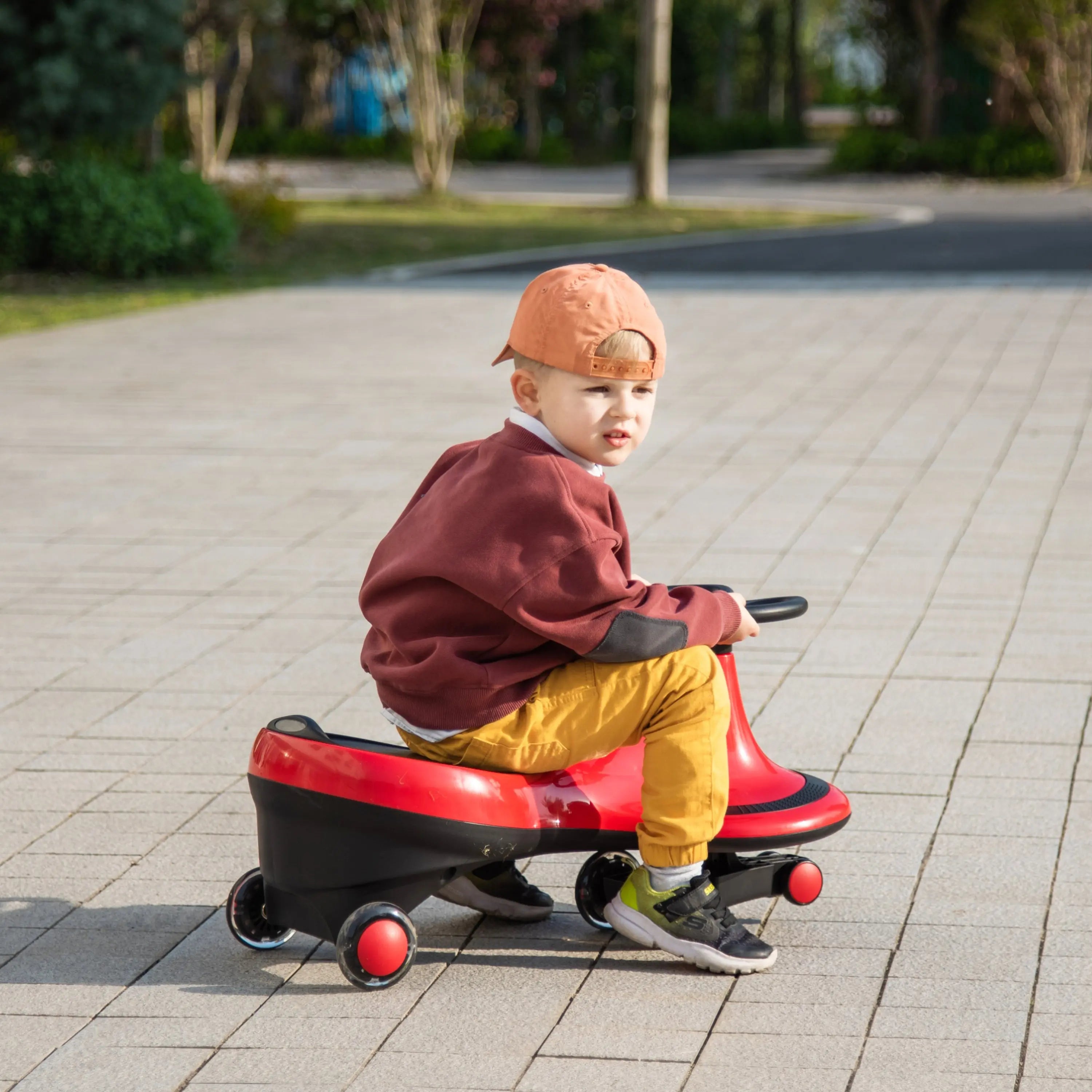 Photo of Freddo Toys Swing Car with Flashing Wheels by Freddo Toys - Premium Toys for UTVs / Side by Sides