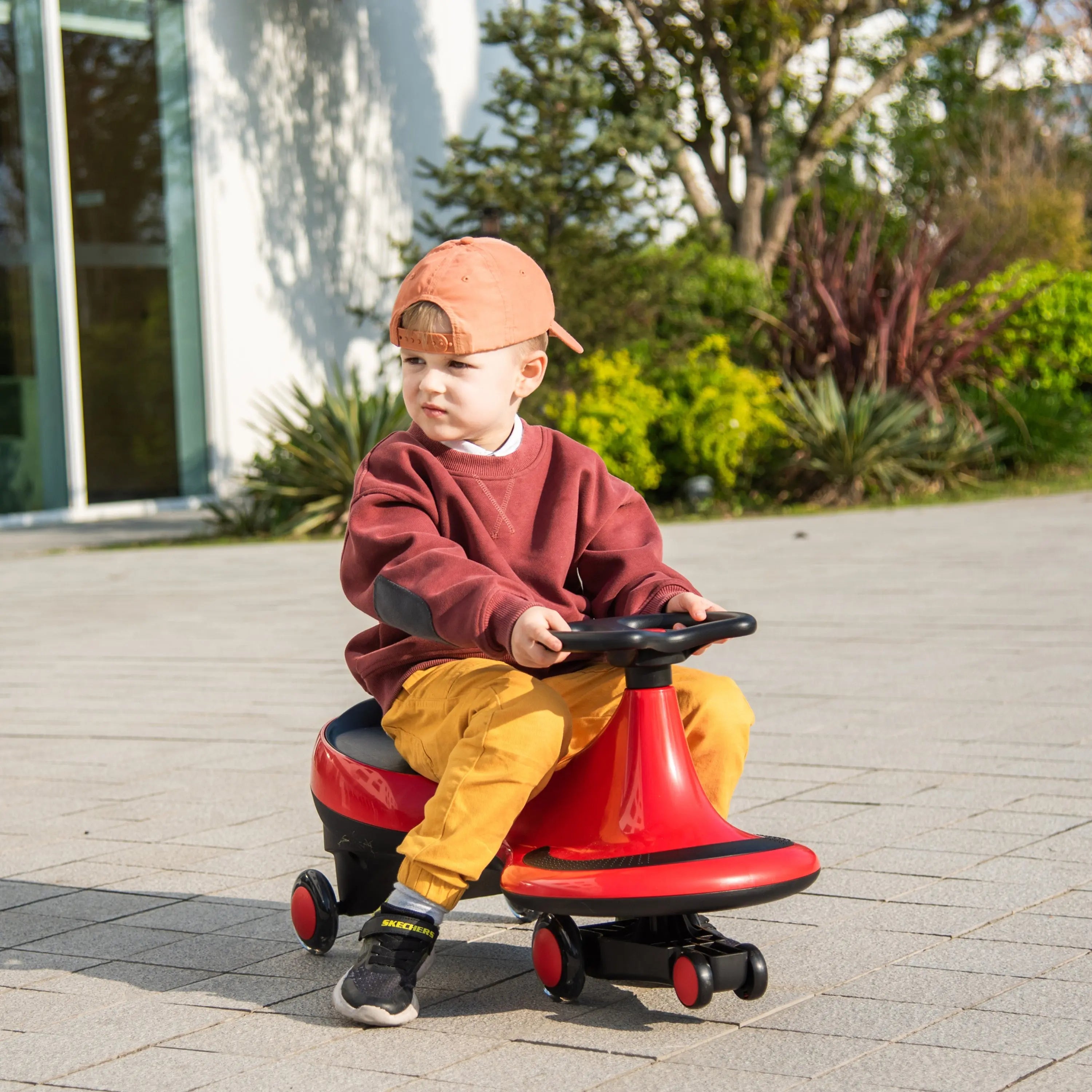 Photo of Freddo Toys Swing Car with Flashing Wheels by Freddo Toys - Premium Toys for UTVs / Side by Sides
