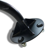 50 Caliber Racing Bed Mount Clamp-On Spare Tire Mount for Polaris RZR XP1000
