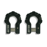 3/4-Inch Aluminum D-Shackle Set - 9 Ton