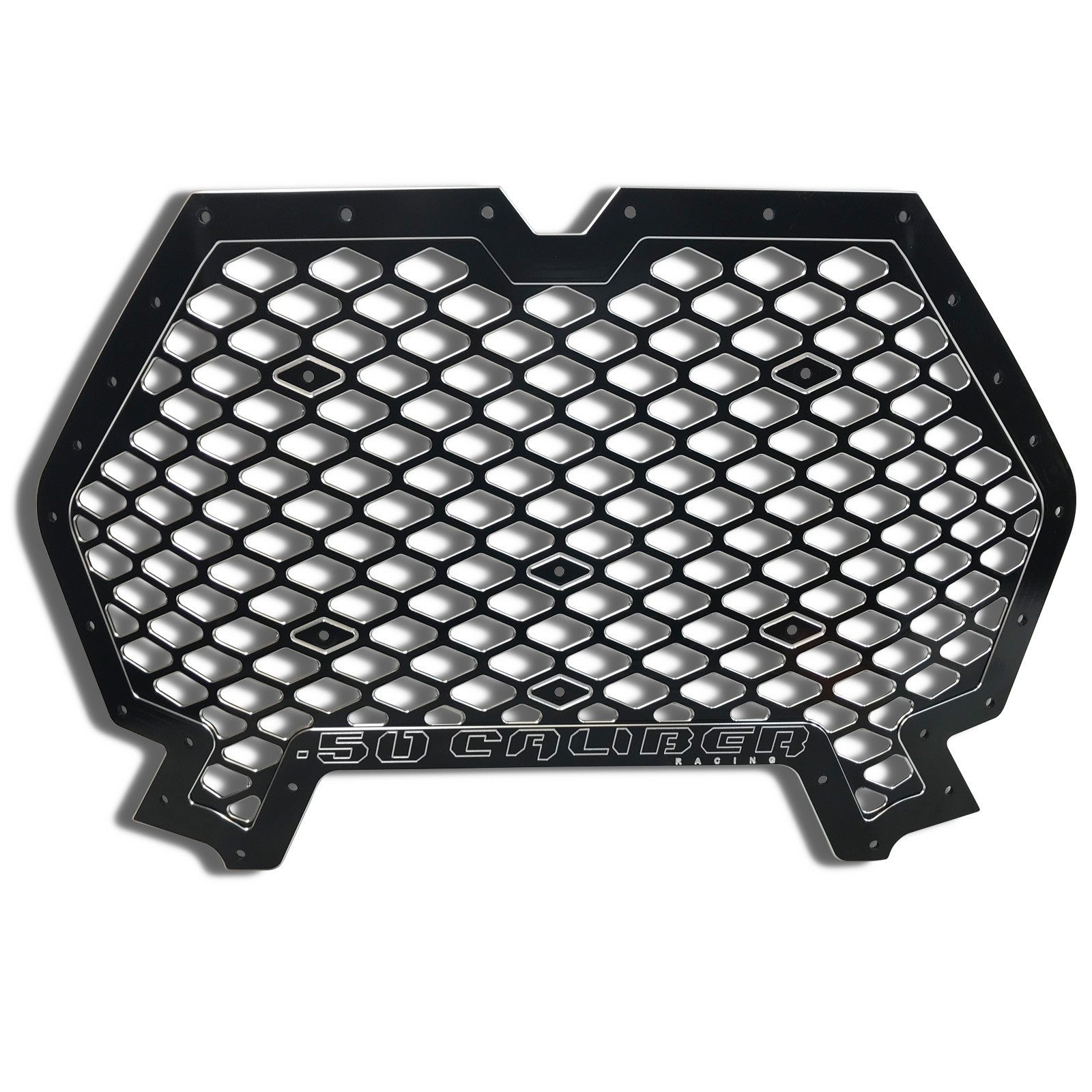 Polaris RZR XP1000 / XP Turbo / Turbo S CNC Billet Grill with Bumper Notch - 2-Tone + Multiple Colors (2019+)