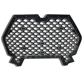 50 Caliber Racing Polaris RZR XP1000 / XP Turbo / Turbo S CNC Billet Grill with Bumper Notch - 2-Tone + Multiple Colors