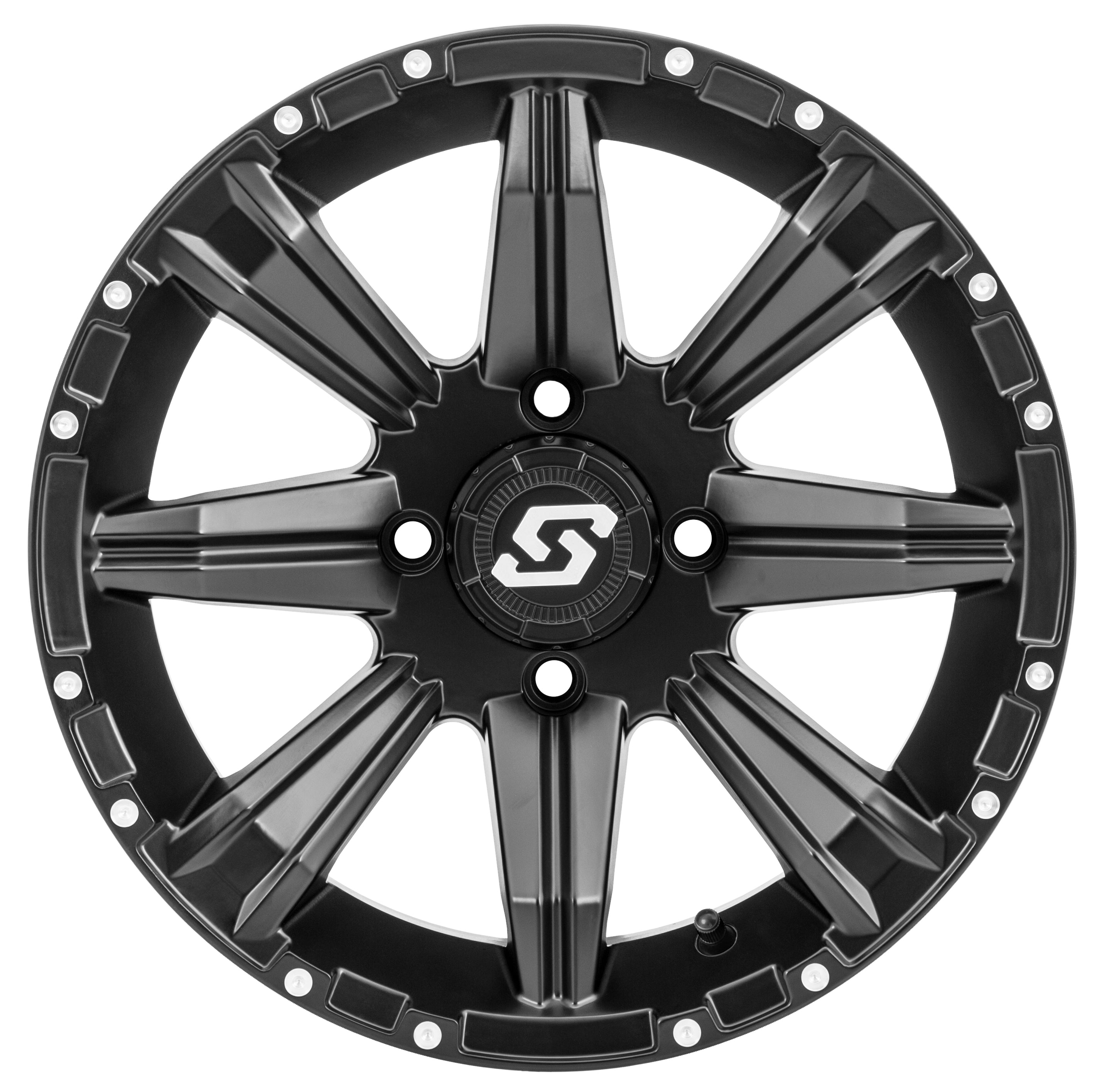 Photo of SPARX WHEEL 14X7 4/110 2+5 (-47MM) BLACK by SEDONA - Premium Wheels for UTVs / Side by Sides