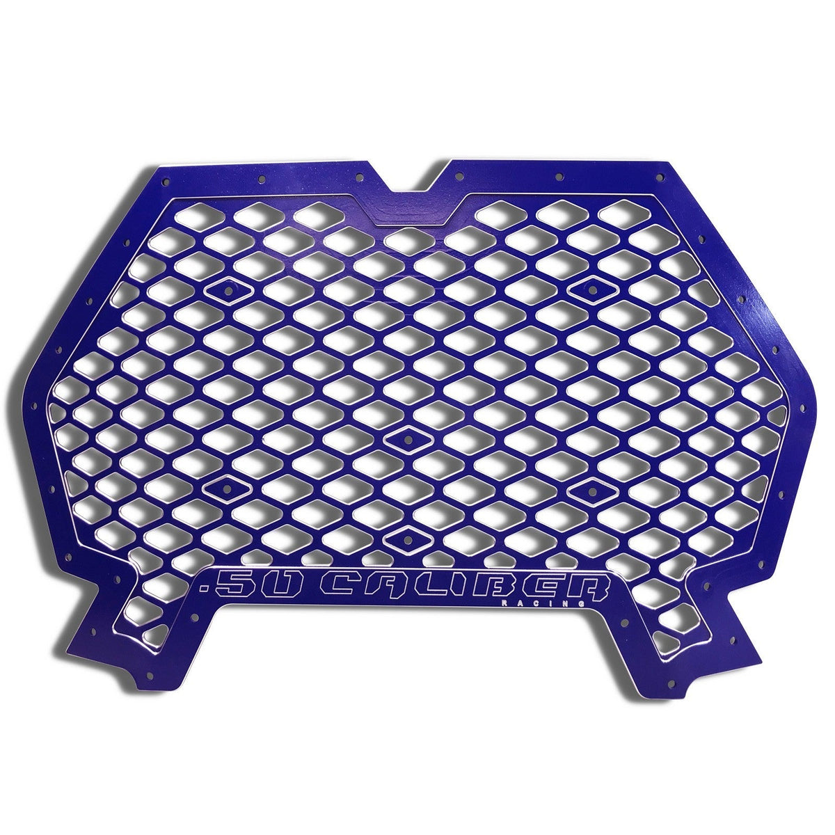 50 Caliber Racing Polaris RZR XP1000 / XP Turbo / Turbo S CNC Billet Grill with Bumper Notch - 2-Tone + Multiple Colors