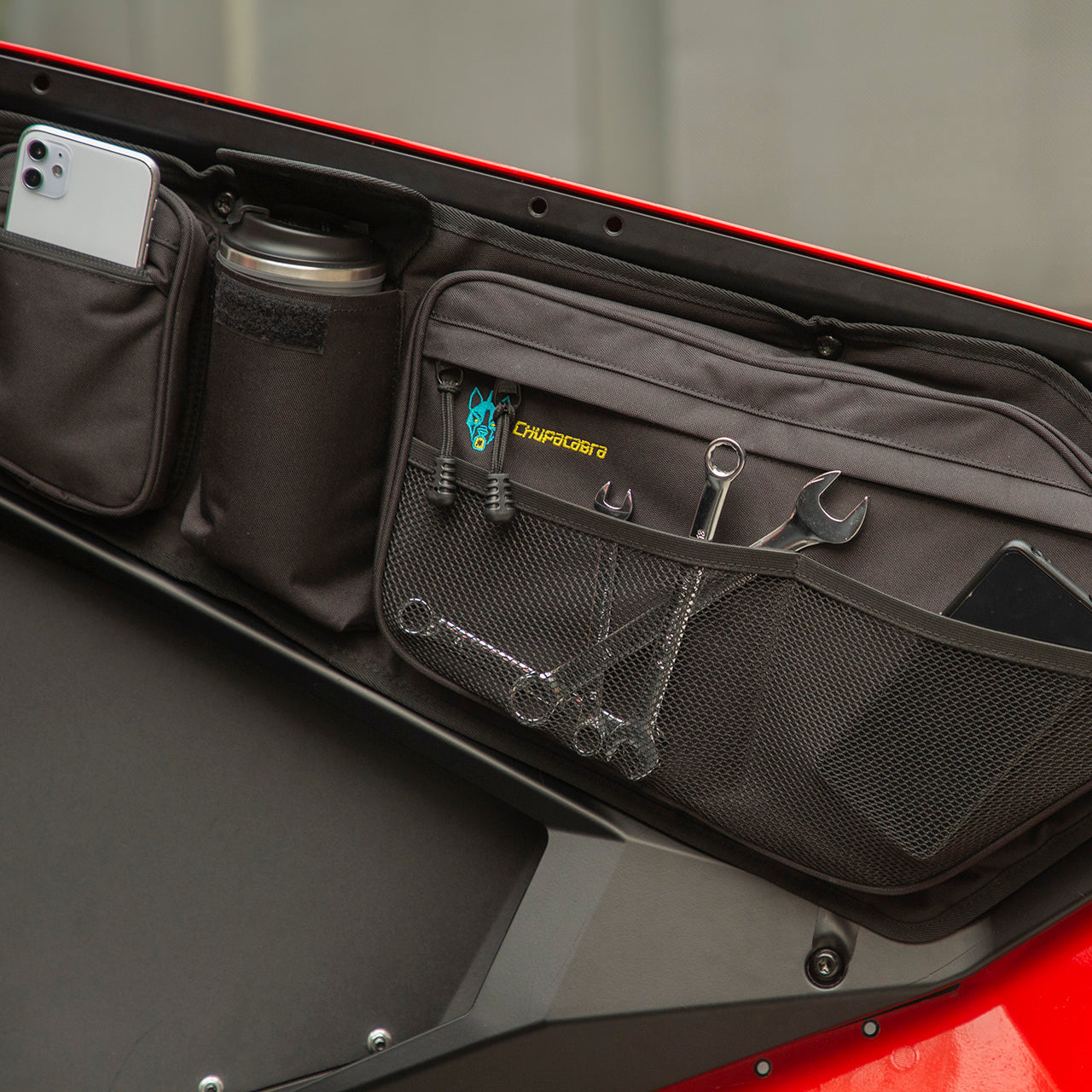 RZR PRO XP / PRO R / TURBO R Front Door Bags - Weather-Resistant Storage + Easy Access (2020-2024)