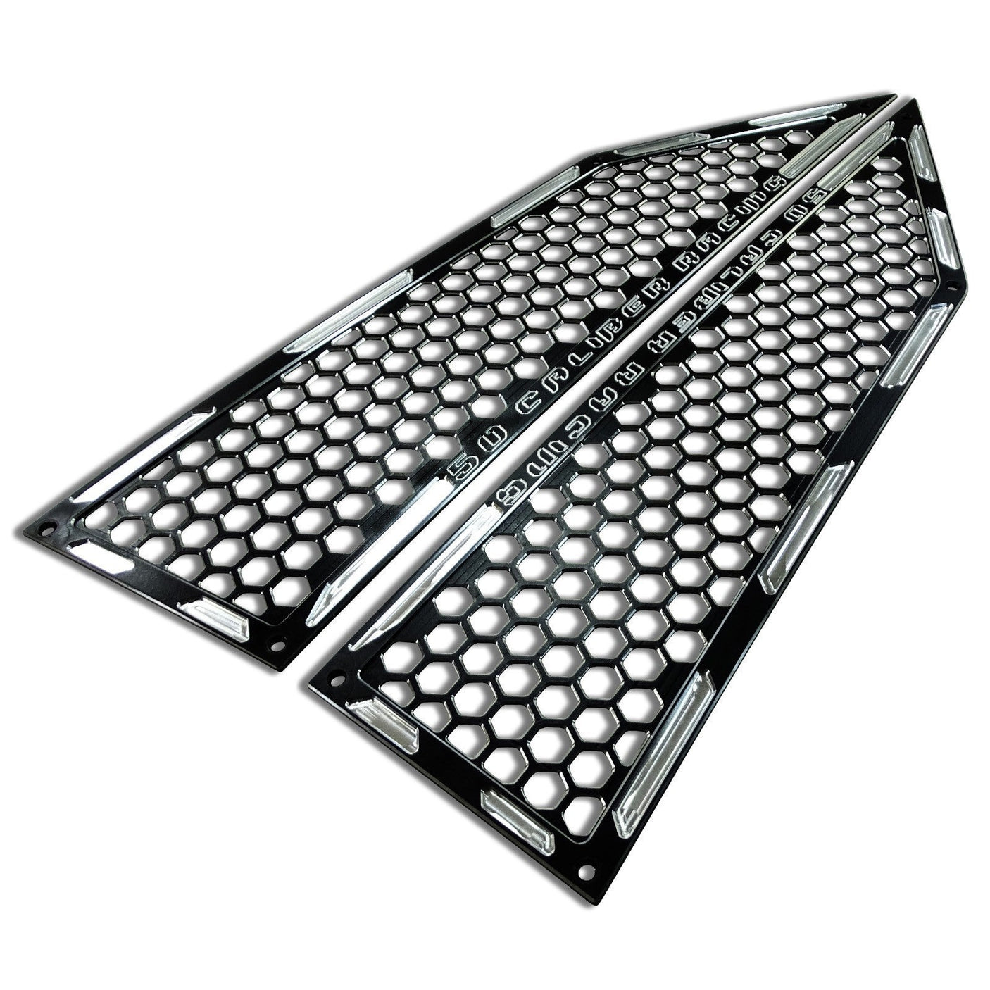 50 Caliber Racing RZR XP Turbo Billet Air Intake Grille Bezel Kit