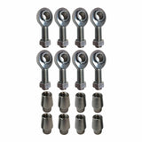 4 Link Rod End Kit - 1/2" Chromoly Heim - 1" OD Tubing