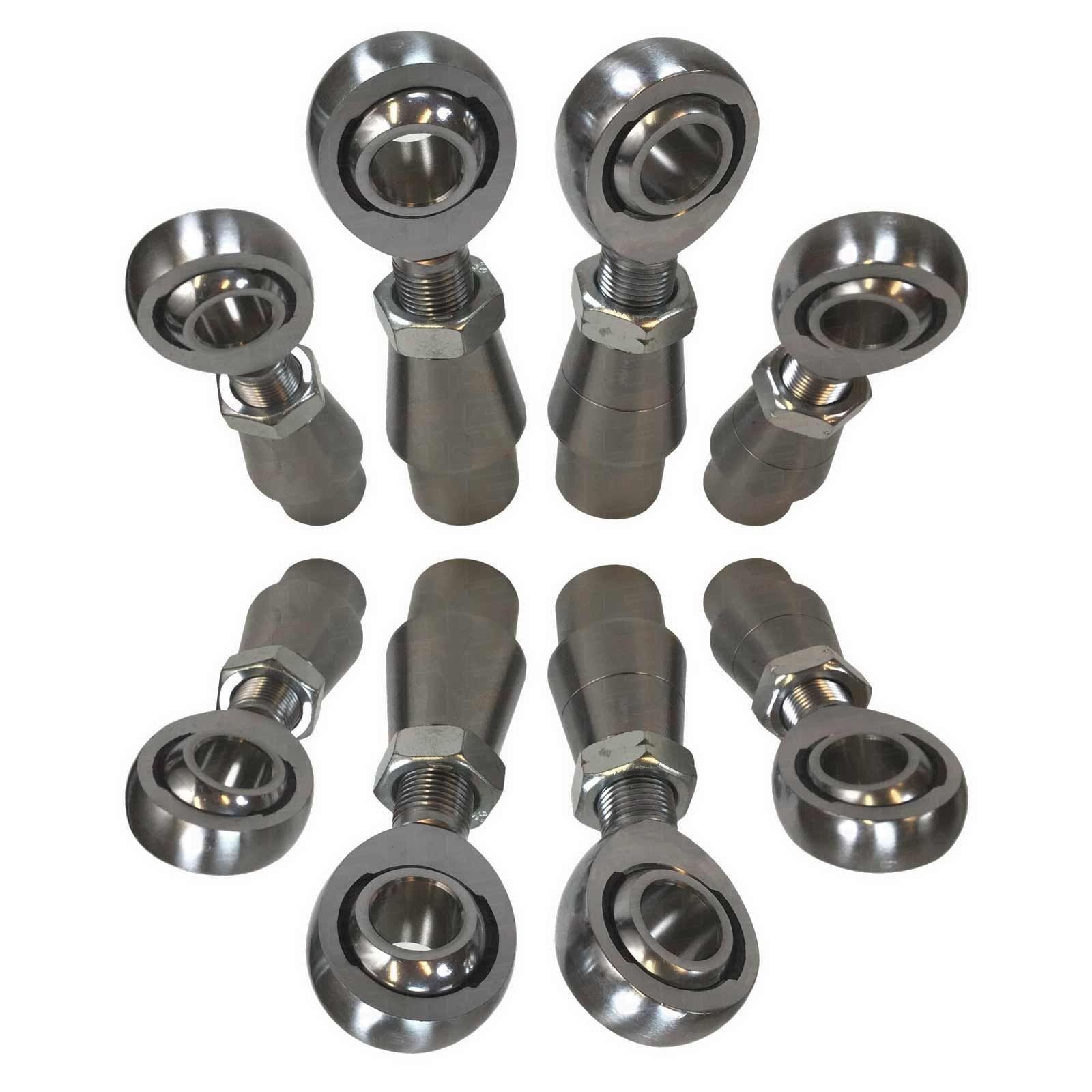 4 Link Rod End Kit - 1/2" Chromoly Heim - 1" OD Tubing
