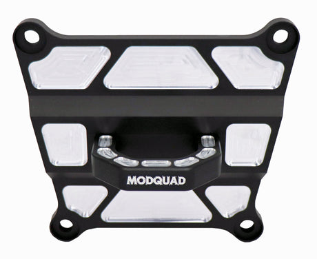 Photo of REAR DIFFERENTIAL PLATE WITH HOOK BLACK HON by MODQUAD - Premium Guards/Braces for UTVs / Side by Sides
