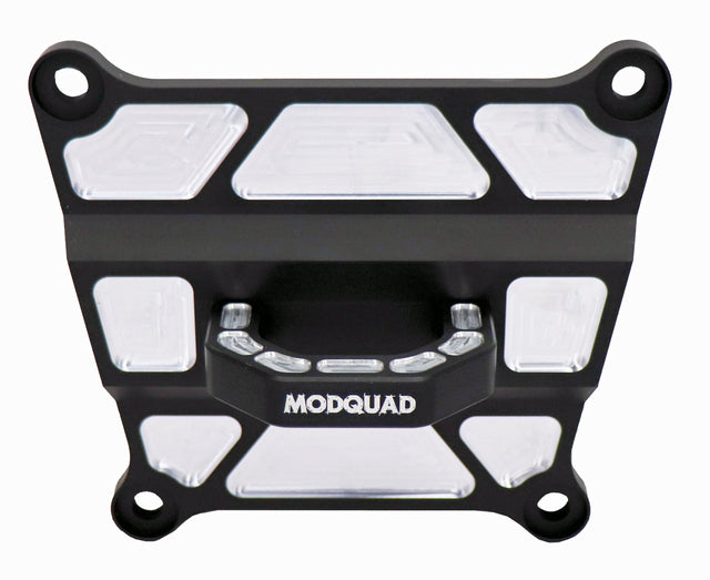 Photo of REAR DIFFERENTIAL PLATE WITH HOOK BLACK HON by MODQUAD - Premium Guards/Braces for UTVs / Side by Sides