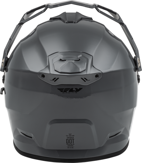 Photo of TREKKER CW SOLID HELMET ELEC SHLD GREY XS by FLY RACING - Premium Helmets for UTVs / Side by Sides