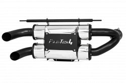 Photo of MBRP Dual Stack S O Muffler for Polaris RZR XP 1000 Can-Am Maverick R UTVs by MBRP - Premium Exhaust for UTVs / Side by Sides