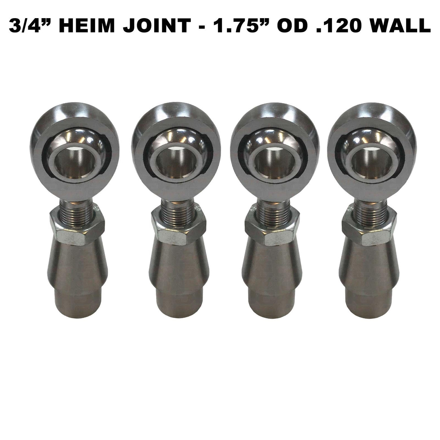 Sway Bar Link Fab Kit - 3/4" Chromoly Heim Joints + Bungs for 1.75" OD Tubing - 50 Caliber Racing image 4
